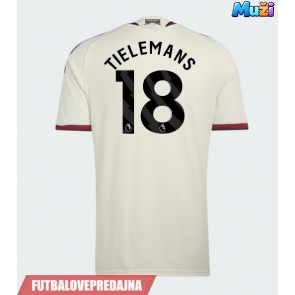 Lacne Muži Futbalové dres Manchester United Youri Tielemans #18 2026-27 Krátky Rukáv - Tretina